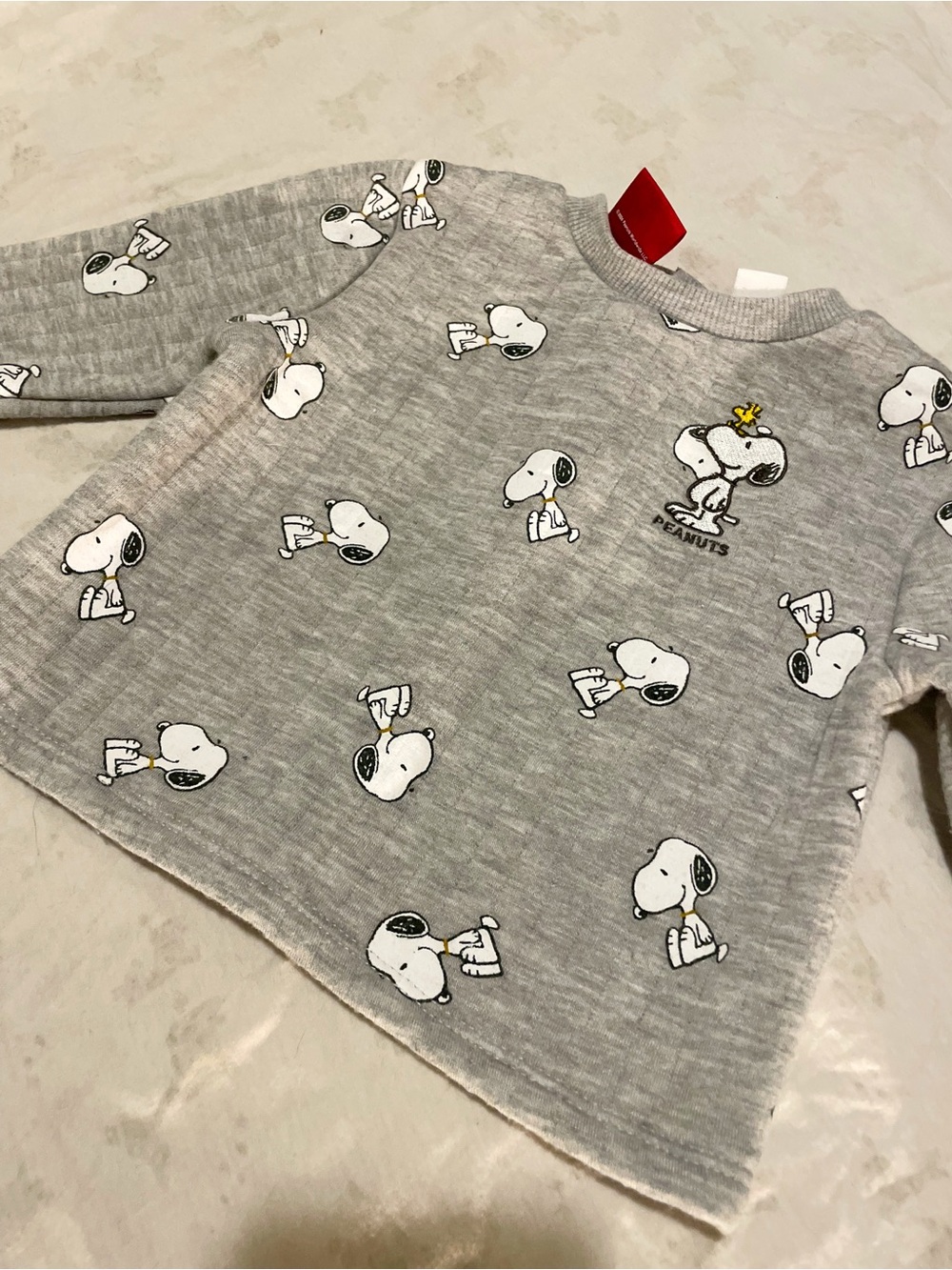 3/$30 Peanuts Snoopy Grey Kids Sweatshirt
